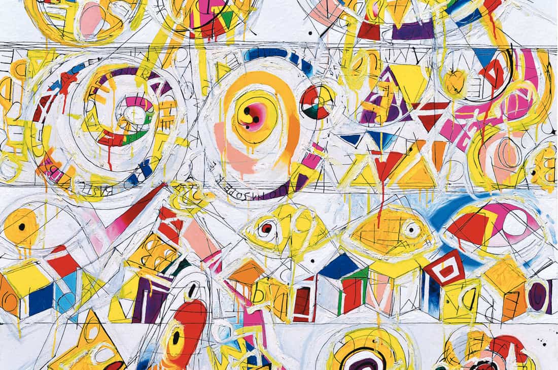 Toni Buso artist from Italy on show at Lazzari