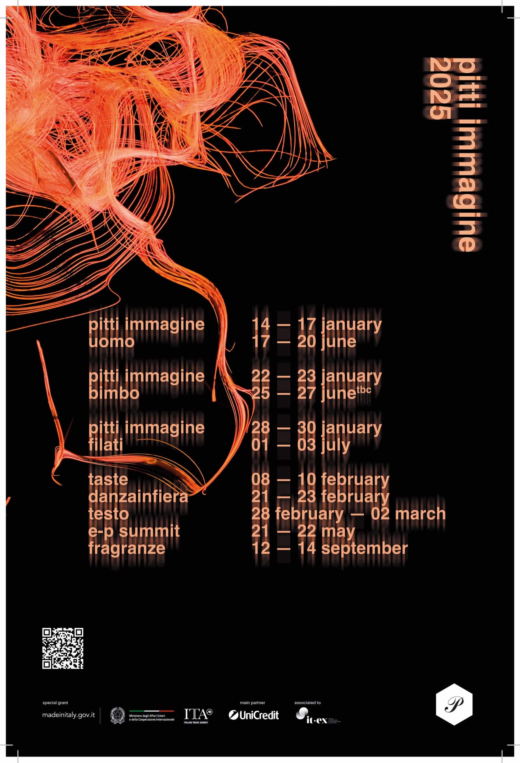 PITTI IMMAGINE 2025 - CALENDAR